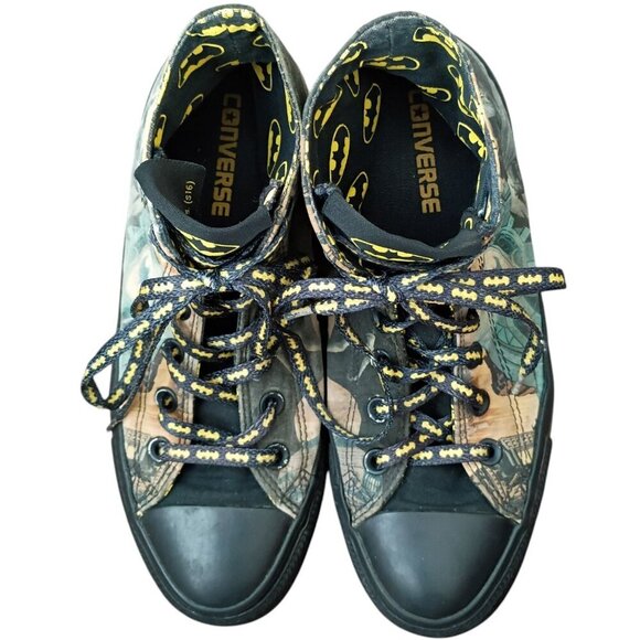 Converse Chuck Taylor Men’s DC Batman Comics Canvas Sneakers Size 6 US - Picture 8 of 11